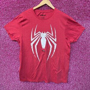Spider-Man Symbol Oversized Marvel Sony Gamerverse Tee L